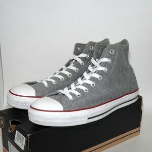 2010 Converse Chuck Taylor Sweatshirt Hi 111099 Grey Mens US 10.5